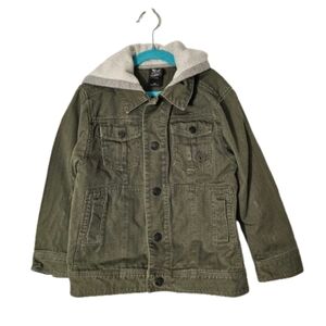 Shaun White Kids Green Hooded Jacket Size XS